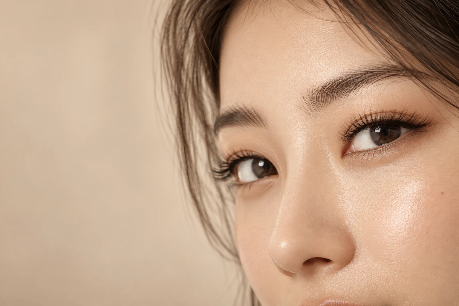 Lash Bar By JJ|纽约法拉盛睫毛嫁接与款式设计 AI美睫风格示意:柔和清晰的睫毛轮廓