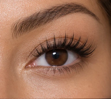 Find Your Lash Signature M Curl / Sculpted Shape Lash Style Guide — lash style illustration